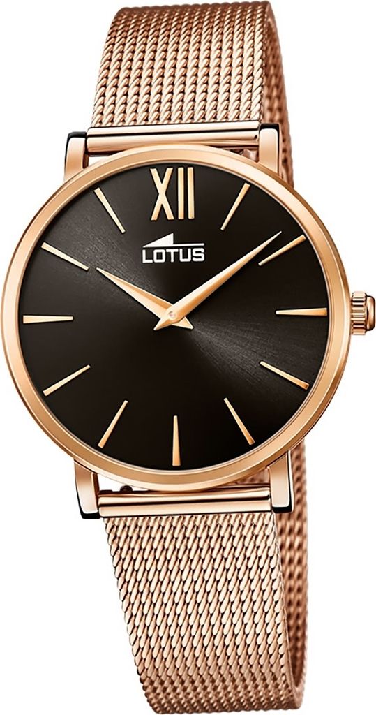 Lotus Edelstahl Damen Uhr Armbanduhr rosegold Elegant Smart Casual D2UL18733/2