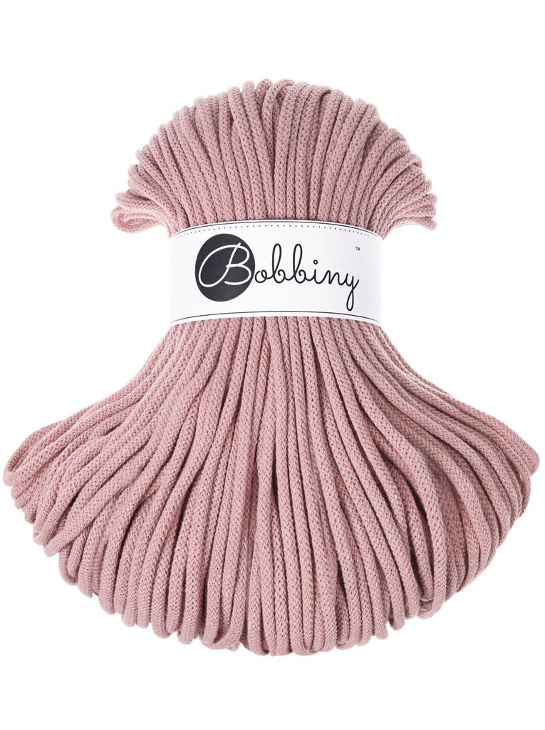 Sznurek pleciony bawełniany Bobbiny Premium / Różowe Złoto Zdjęcie produktu 