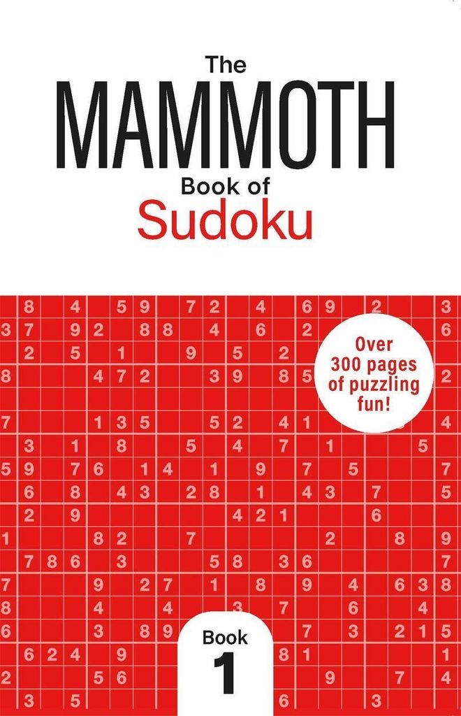 Mammoth Book Of Sudoku 1 – Lingua: Inglese