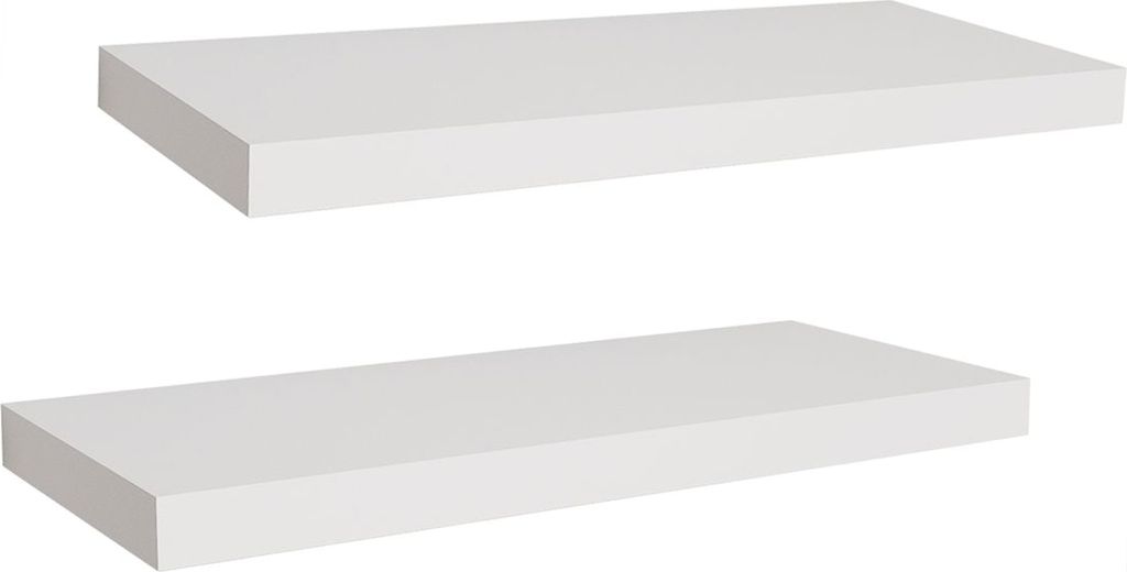 2 Stück Hochwertiges Wandboard Wandregal MDF PVC Produktbild 