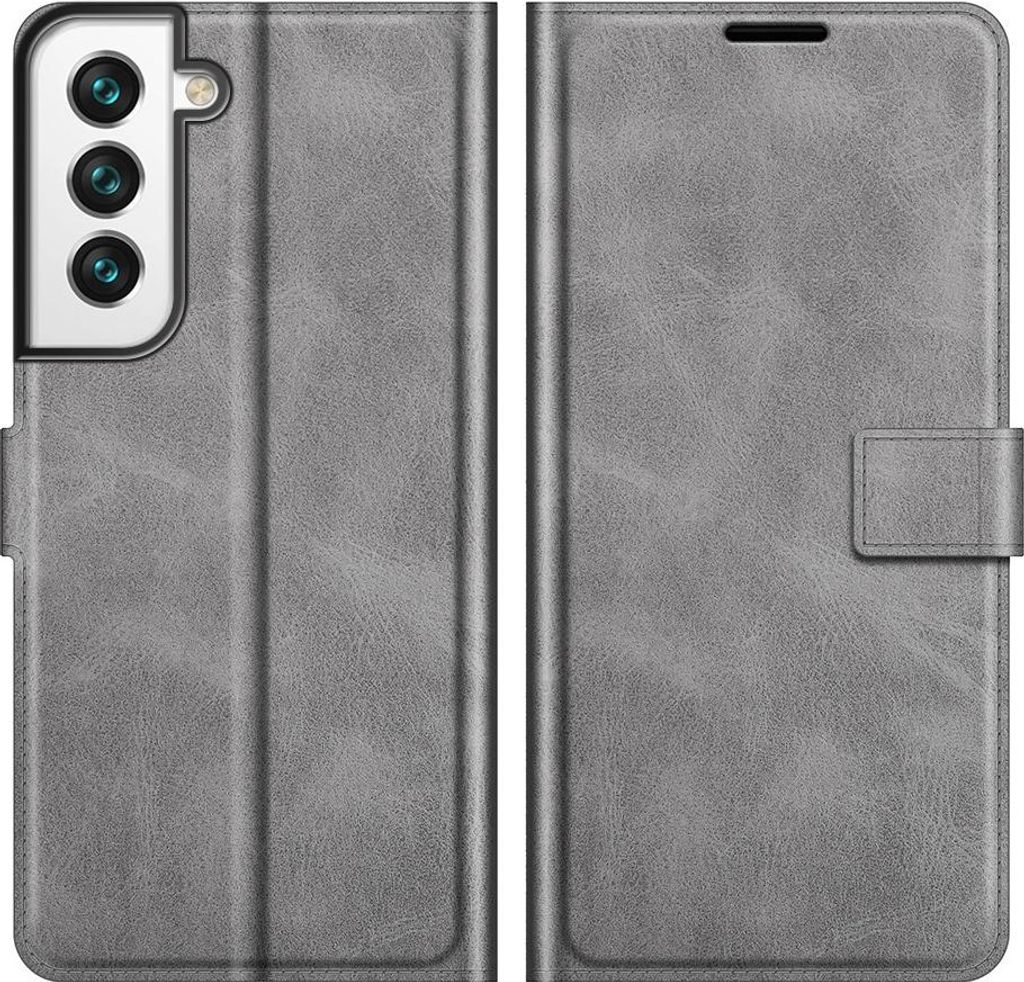 Samsung Galaxy S22 Plus Hülle - Coverup Deluxe Klapphülle - Grau