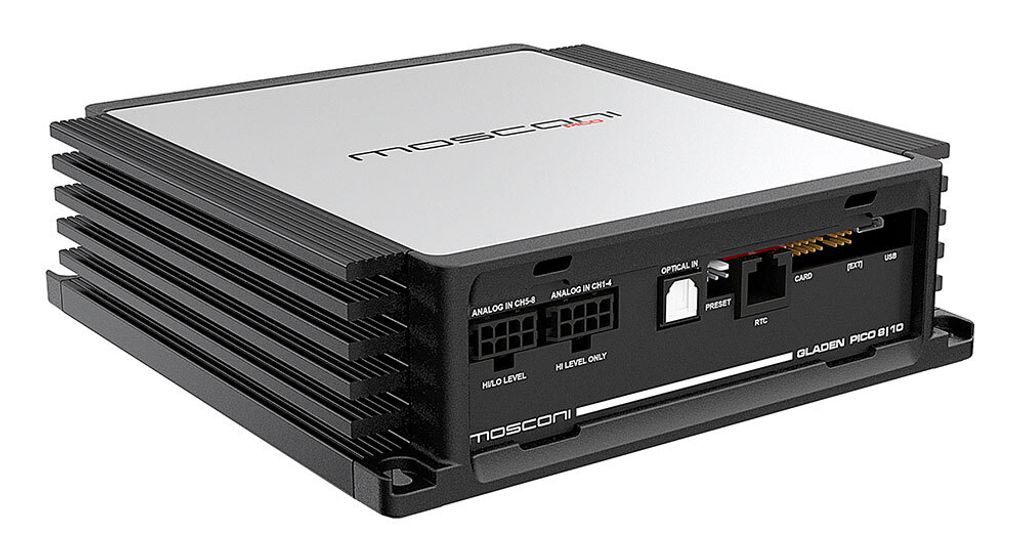 Mosconi Gladen PICO 8|10 DSP - 8-Kanal Endstufe mit Produktbild 