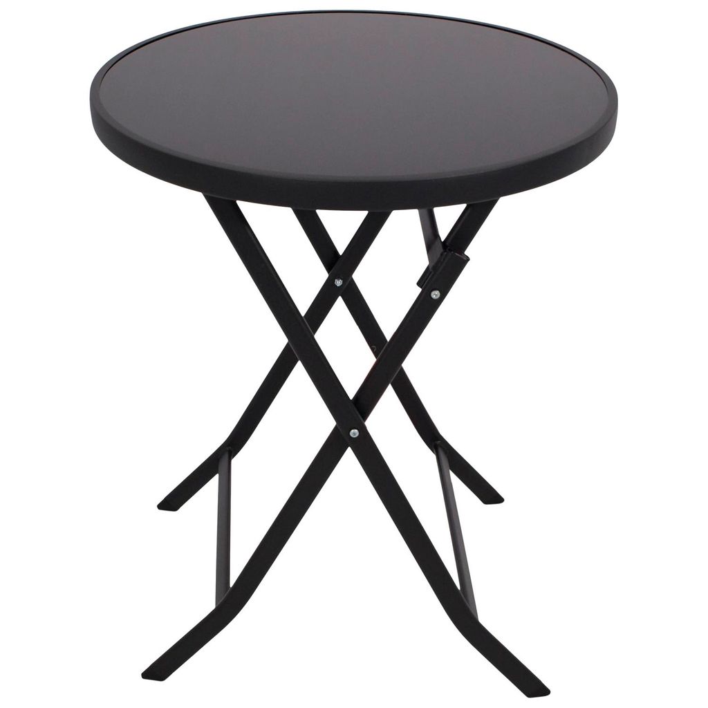 DEGAMO Bistrotisch Klapptisch MILANO 60cm rund, Metall Produktbild 
