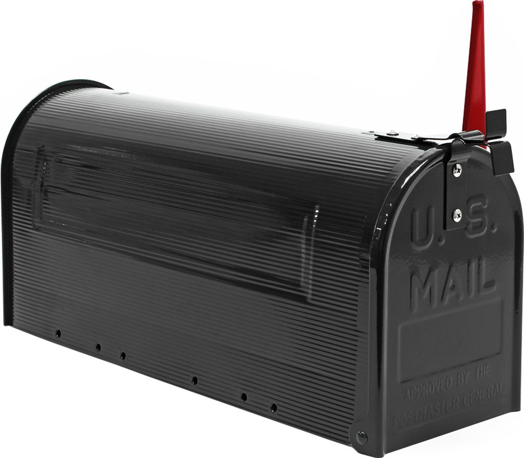 Wiltec Set US Mailbox grün 180 x 220 x 480 mm, amerikanischer