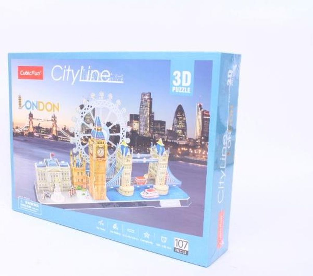 CubicFun Cubic Fun 3d Puzzle City Line London Image du produit 
