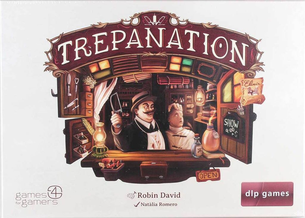 Asmodee Trepanation, Gra planszowa, 12 lat(a), 50 min, 50 Zdjęcie produktu 