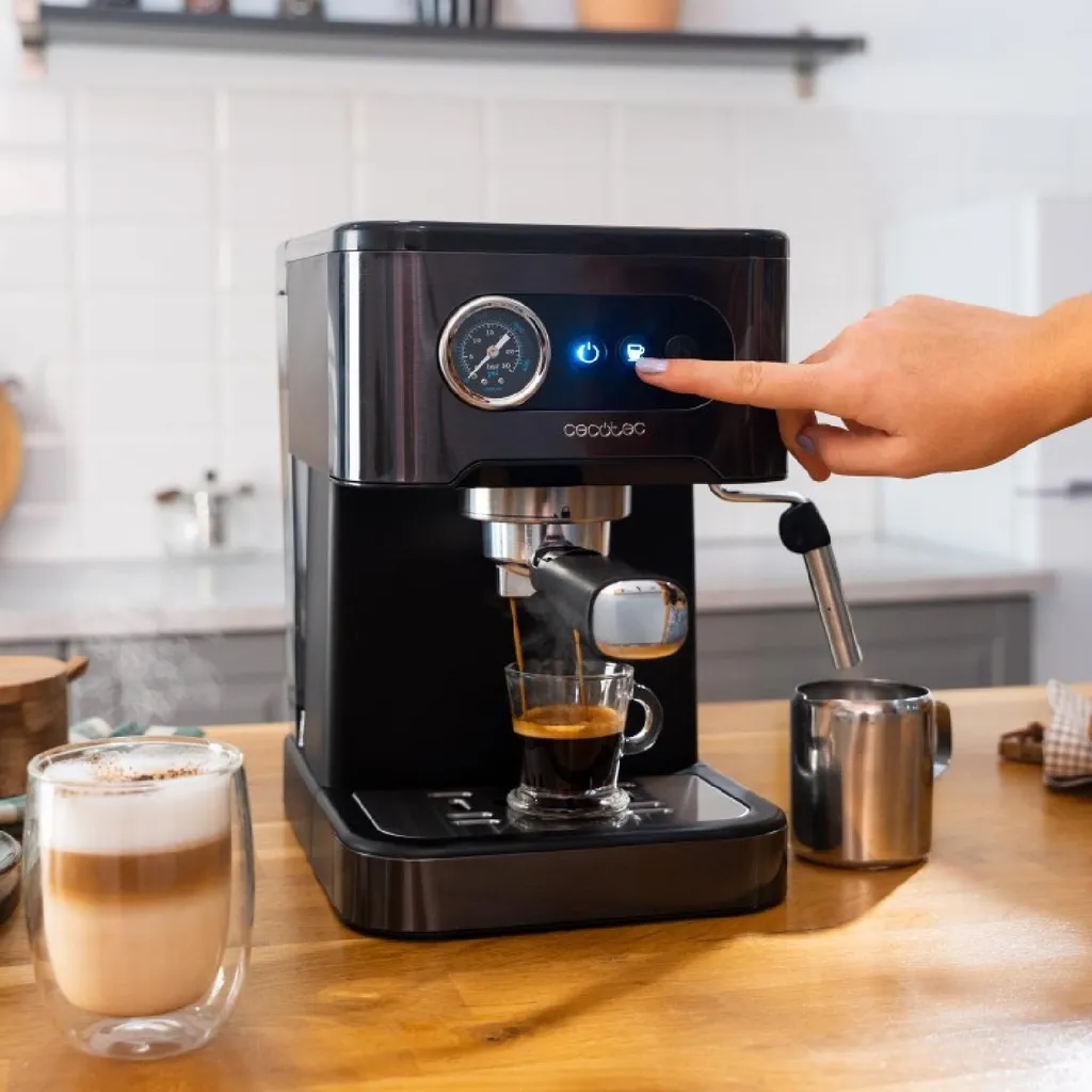 Cecotec Power Espresso 20 Pro Latte - Machine expresso 20 bars 1,5L