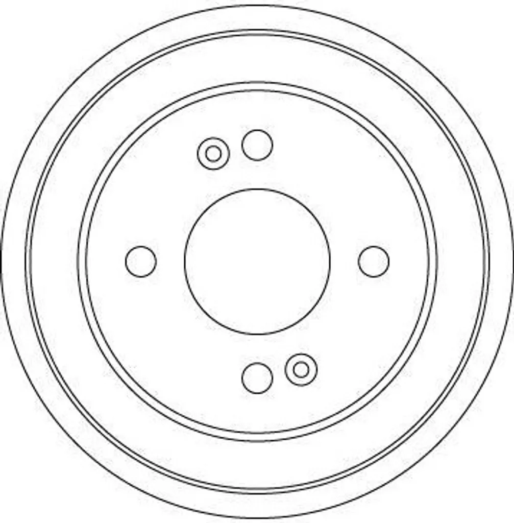 Remplacement Tambour de Frein Kia Picanto TA - TRW DB4548 OE 584111Y000