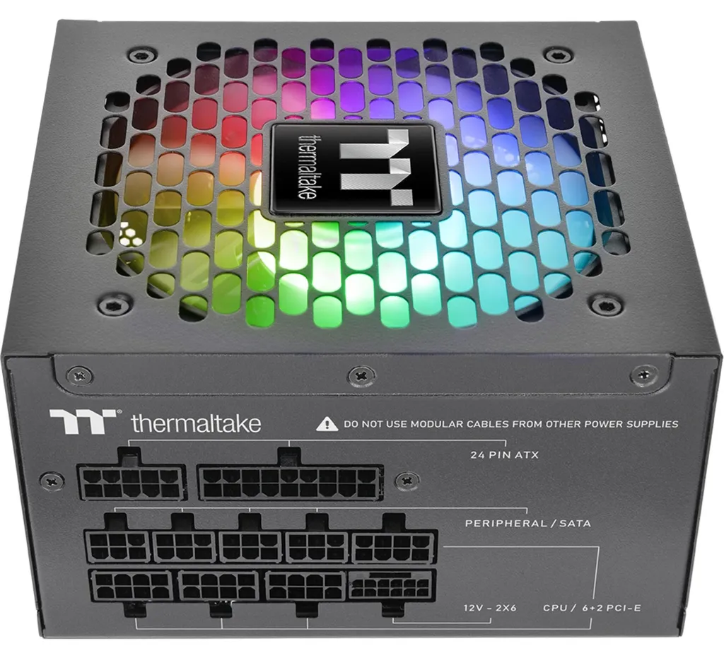 Alimentation PC ATX Thermaltake 80PLUS Gold Haute Performance Fixe