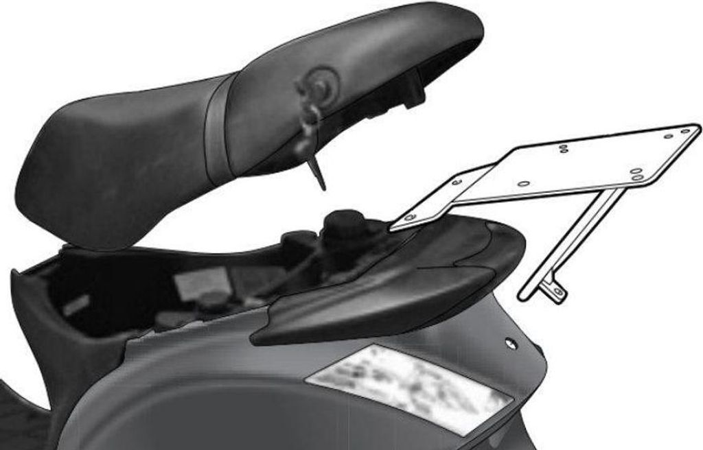 SHAD Top Master Montagesatz - passend für Piaggio ZIP 50