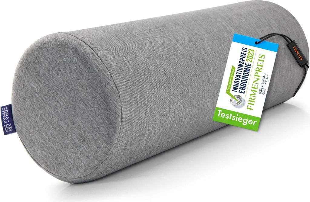 Nackenrolle mit Bezug - Kissenrolle - VERGLEICHSSIEGER  - Produktbild 