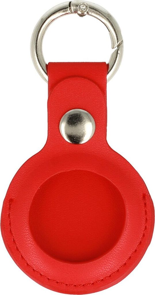 Case für AirTag Schutz Hülle Cover Schlüsselanhänger Apple AirTag Cover Case Tracker Tasche Rot