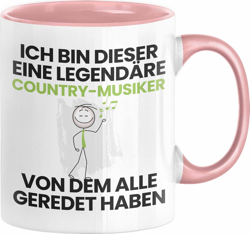 Country-Musiker Geschenk Tasse Lustige Geschenkidee Geburtstag für Country-Musiker Ich Bin Dieser Legendäre Country-Musiker Von Dem Alle Geredet ...