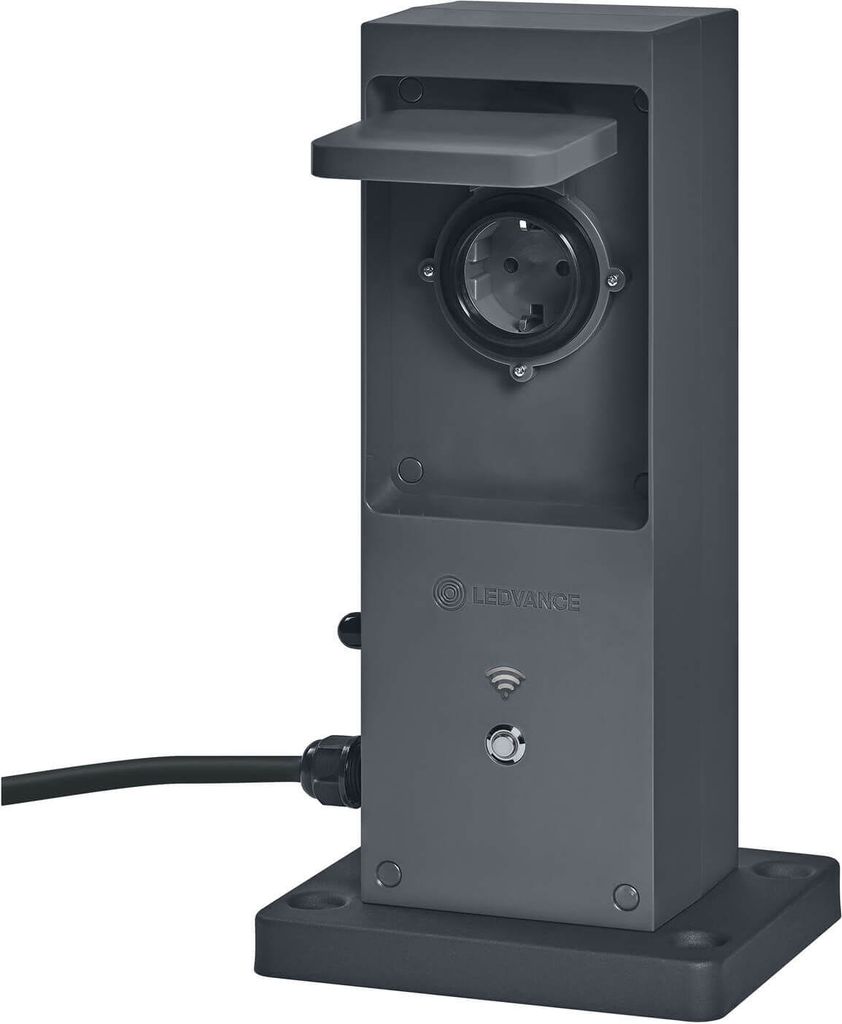 LEDVANCE SMART+ WiFi Outdoor Terminal mit Repeater und 2 Steckdosen für den Auße