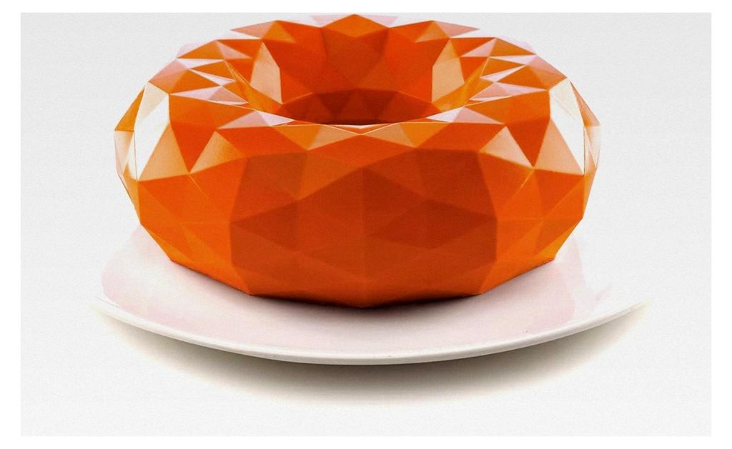 Silikon-Kuchenform GIOIA, Antihaft, 1er Pack, 3D Design, Ø 210 h 70 mm, Volumen 1660 ml, Hergestellt in Italien