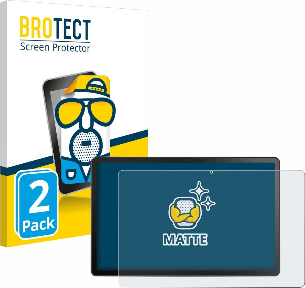 2x BROTECT Schutzfolie für Lenovo Tab M10 Plus (3. Gen.) Displayschutz Displayschutzfolie Folie Matt Entspiegelungsfolie