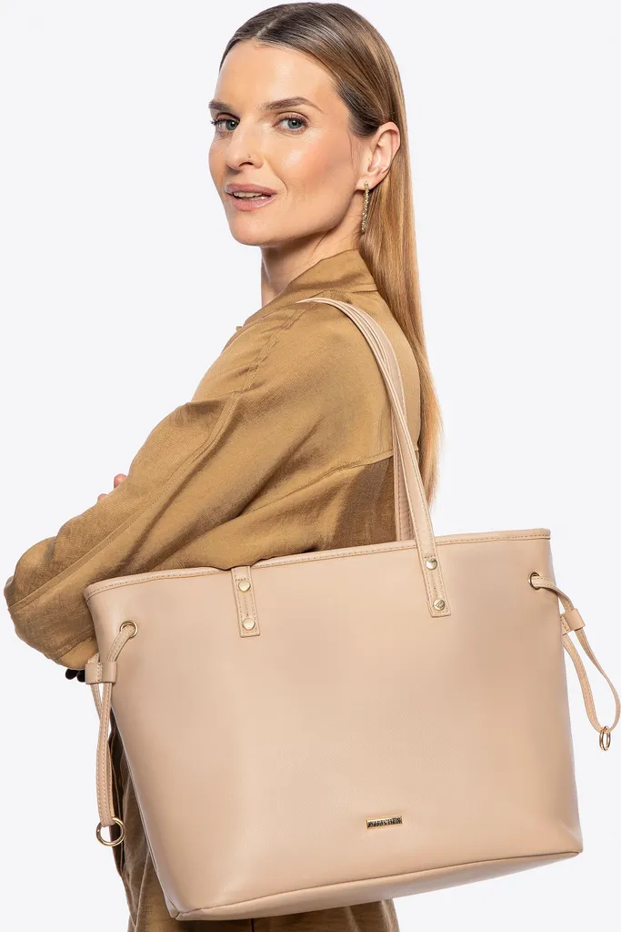 Wittchen sac à provisions beige pour femme élégant et très spacieux