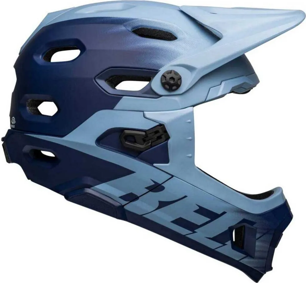 Protégez-vous en VTT avec le Casque Bell Super DH MIPS Spherical Bleu L