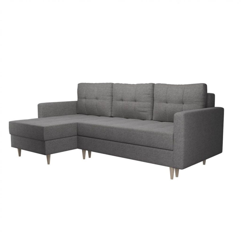 Schlafsofa mit Stauraum IZZY – grau
