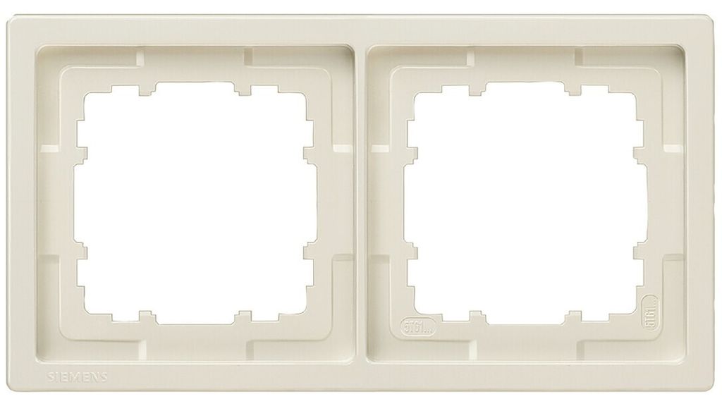 Siemens 2 FACH RAHMEN DELTA STYLE (5 TG 1322 TITANWS.)