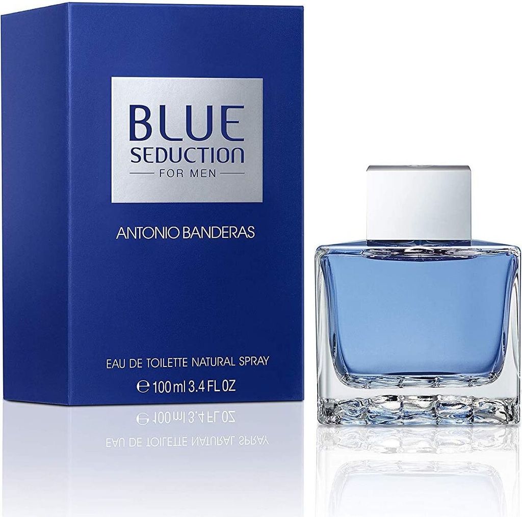 Antonio Banderas Blaue Verführung für Männer EDT 100ml Produktbild 