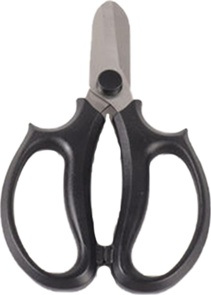 INF Blumenschere aus SK5-Stahl Schwarz