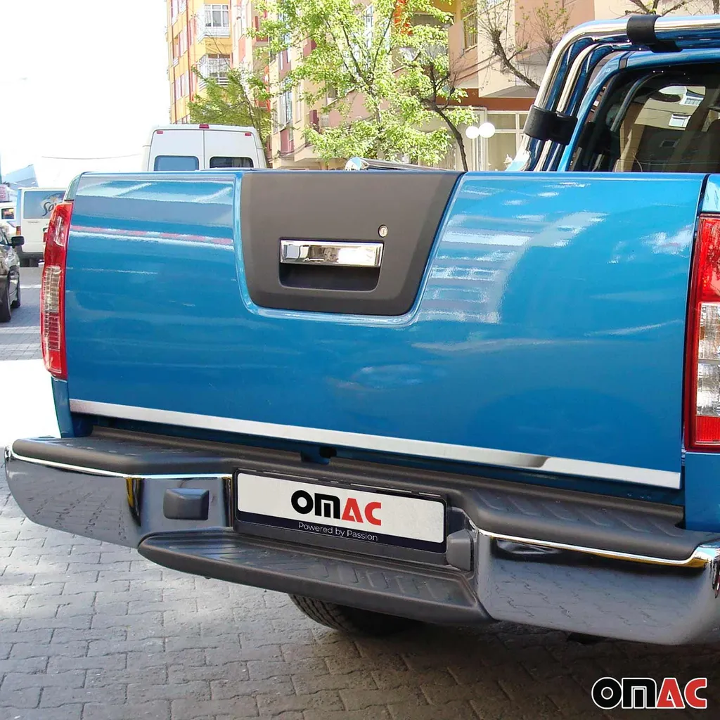 Listello Bagagliaio Nissan Navara 2016-2022 Protezione Inox Cromo