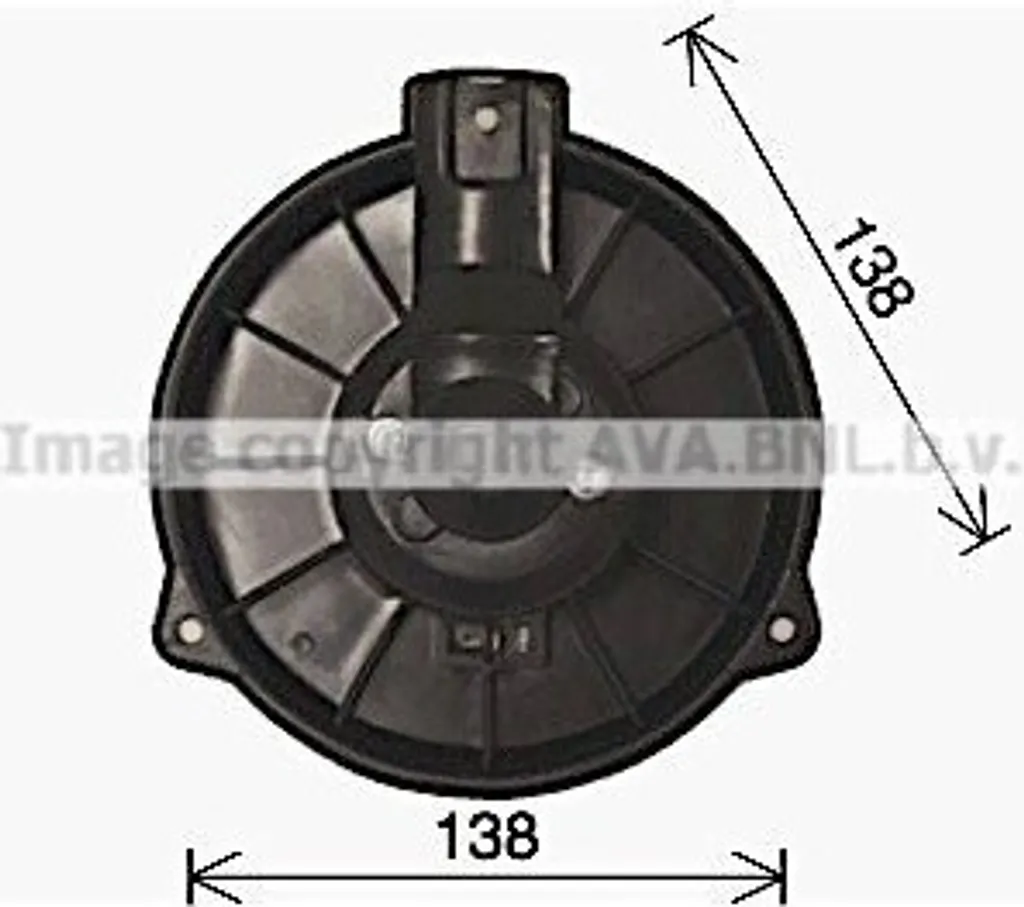 Moteur de pulseur d'air pour réparer la ventilation de Civic V