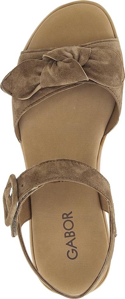 Gabor Damen-Sandalette Erdnuss-Braun-Beige, Farbe:braun, UK Größe:5