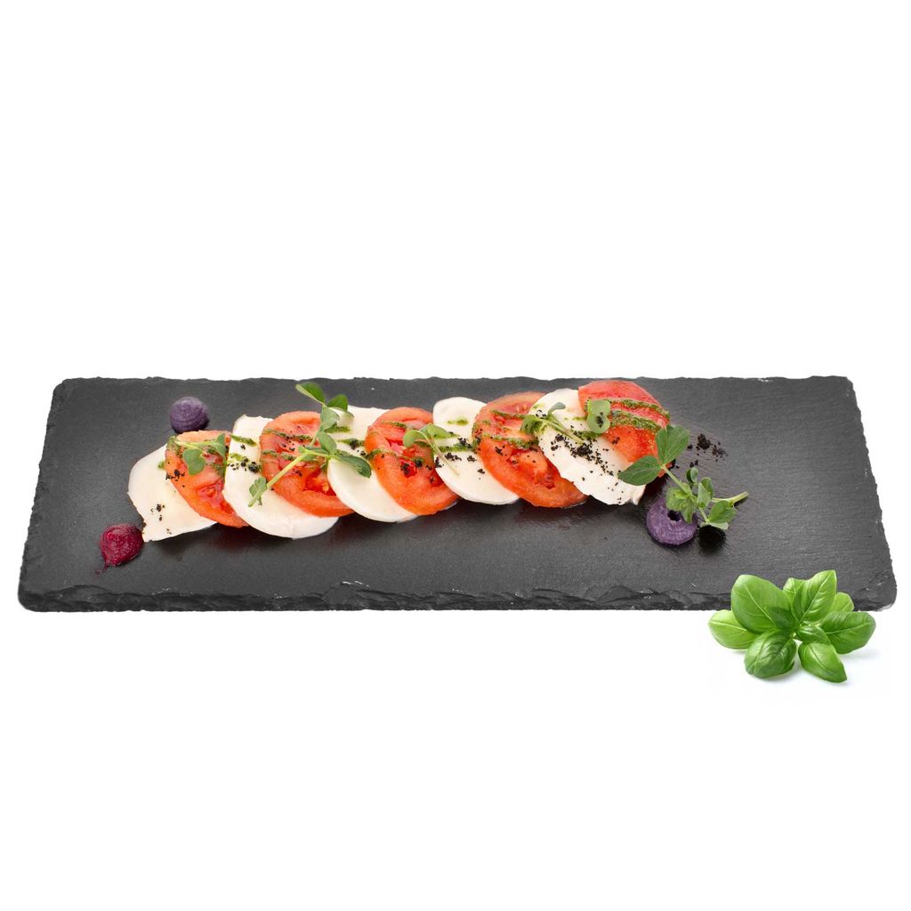 Sendez® Schieferplatten Set 35x15cm Servierplatte Produktbild 3