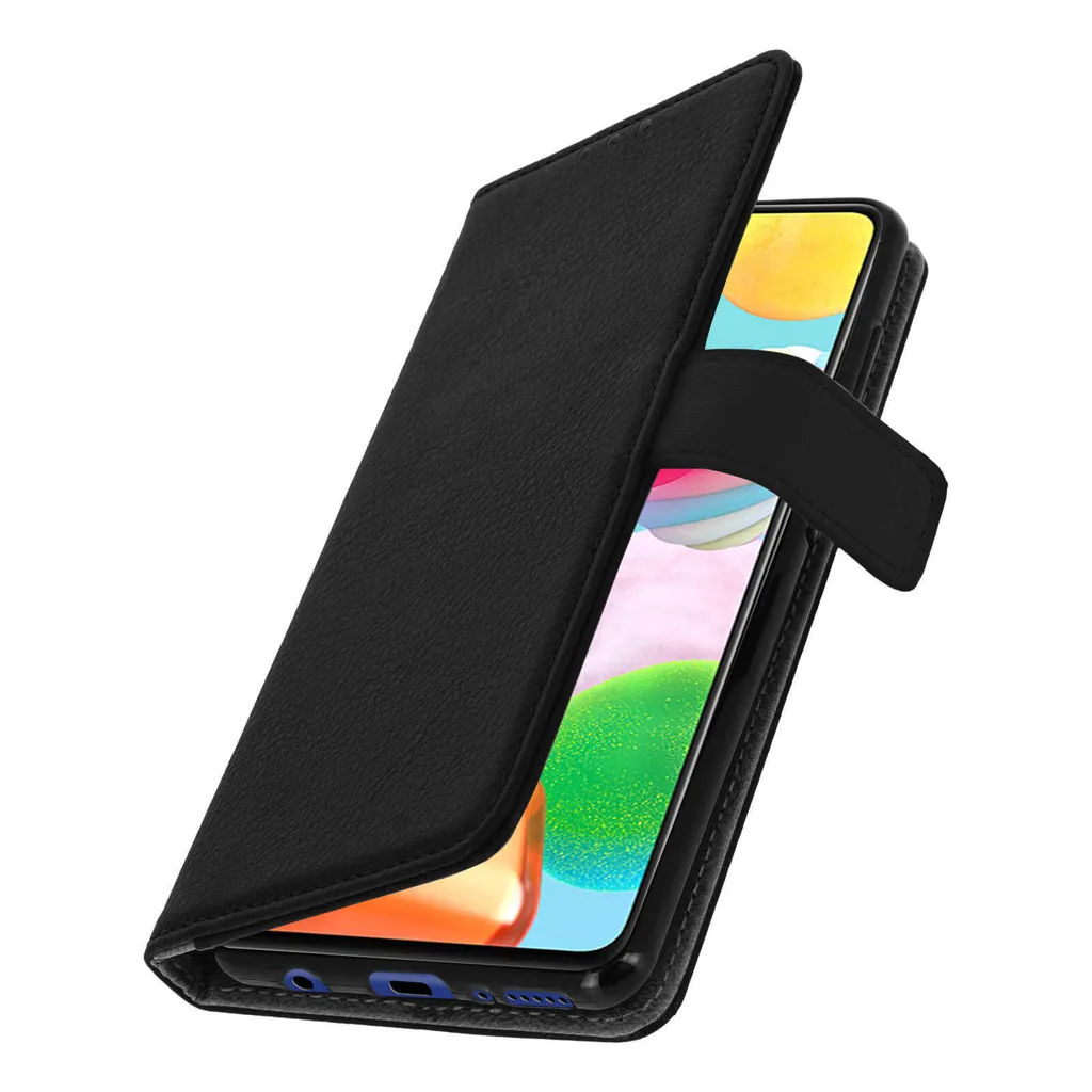 Flip Cover Avizar per Samsung A41 Nera - Elegante e Pratica - 2