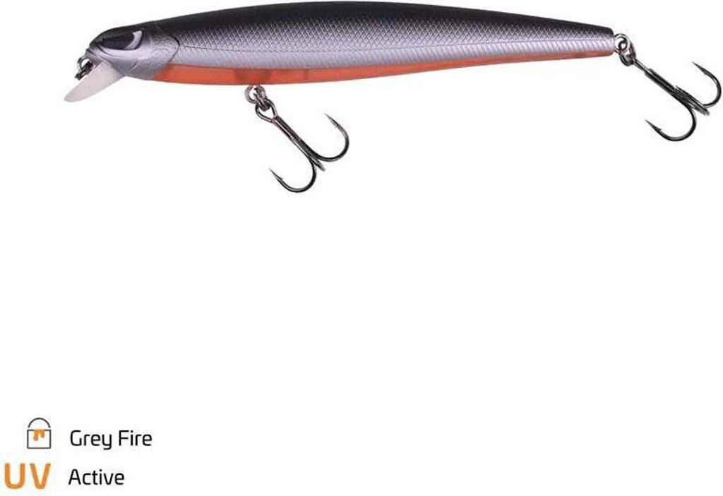 Zeck Fishing Murdock 10,5 cm 0,5 m F Grey Fire Produktbild 