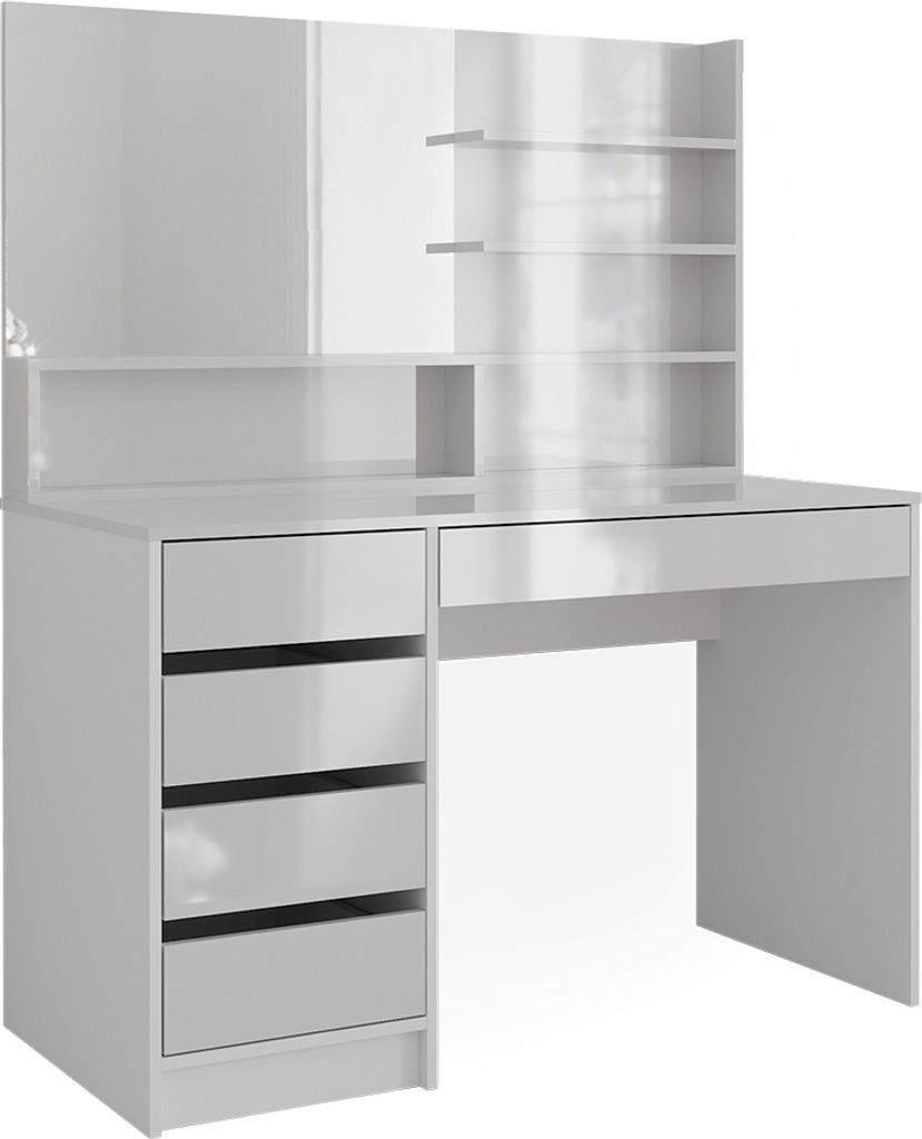 Schminktisch Vicco Sherry Weiß 120 cm mit Spiegel, Model 41290