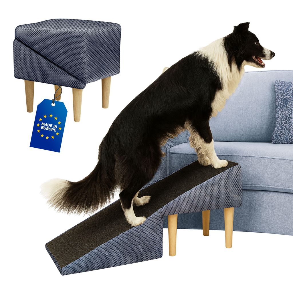 Outentin Hundetreppe Klappbar 36 cm – Weiche, Rutschfeste Produktbild 