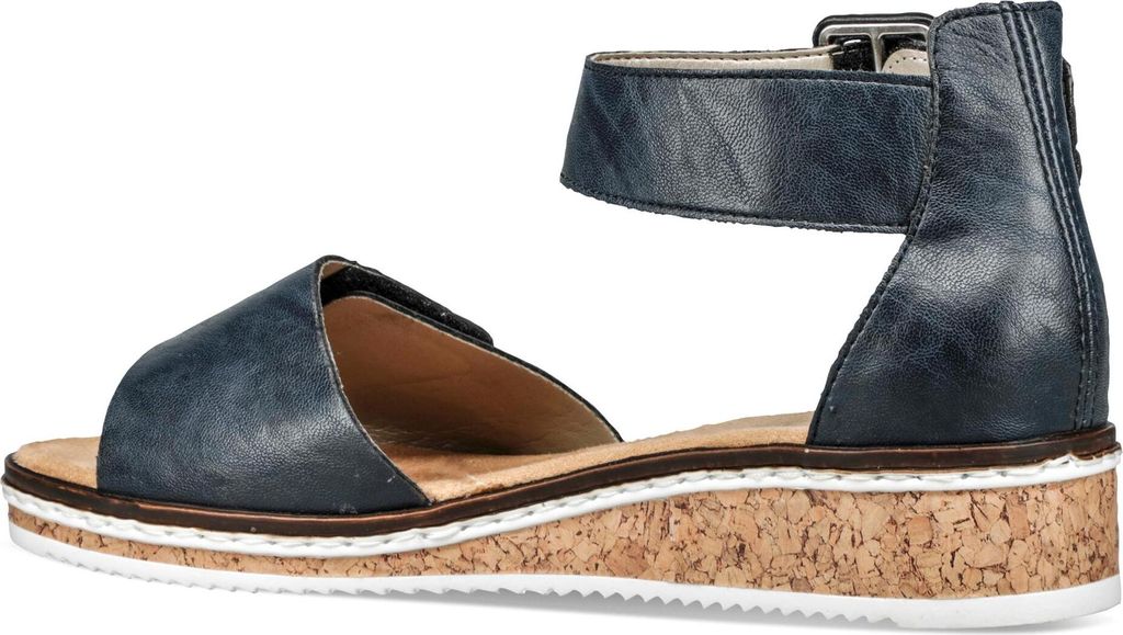 Rieker Damen Sandalen geschlossene Ferse Klettverschluss Produktbild 58