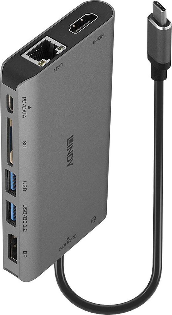 Lindy USB 3.2 Type C Laptop Mini Dock - Dockingstation