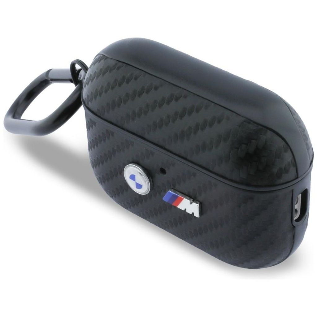 Hülle für AirPods Pro 3, BMW M Carbon Metal Logo, Schwarz Produktbild 