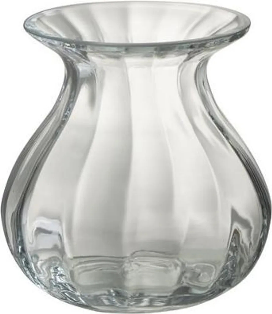 Vase J-Line Amo transparent : fini les vases encombrants et opaques