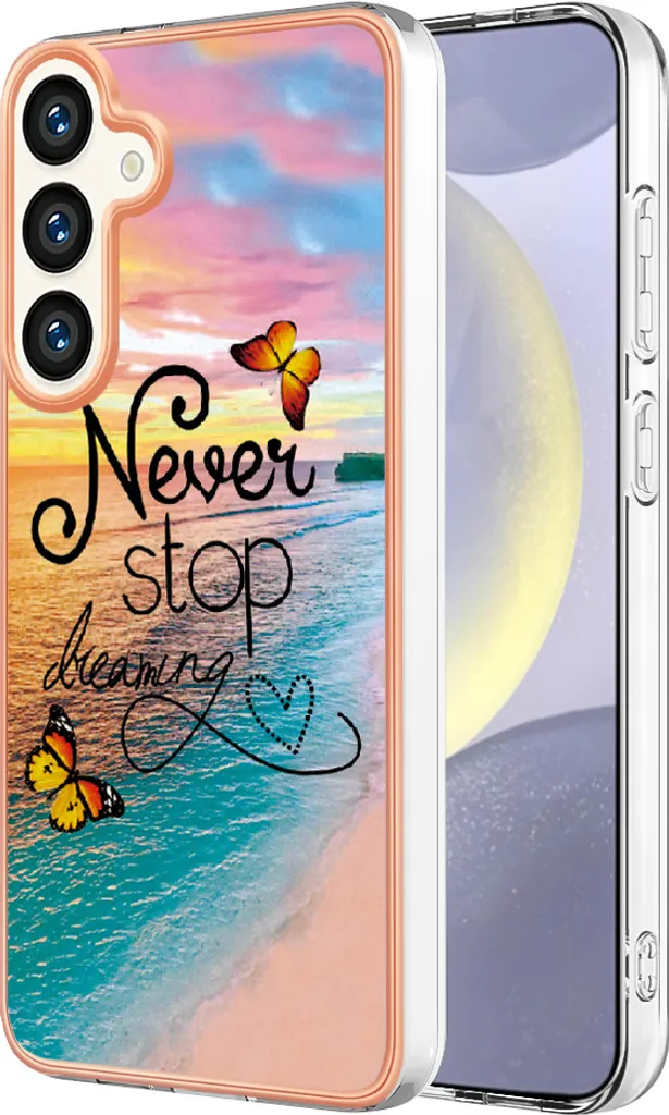 Custodia Samsung S24 Silicone Oro - Cover TPU Antiurto Elegante