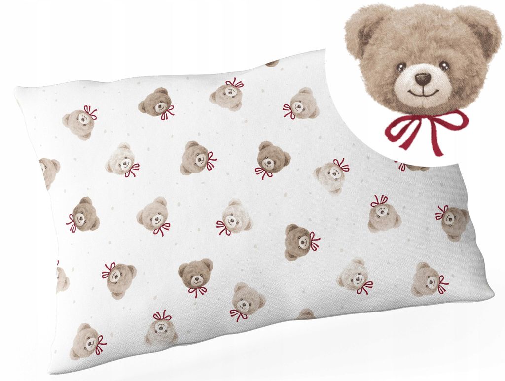 Kinder Kopfkissen 40x60 cm – Kleinkind Kissen – Antiallergisch – 100% Baumwolle