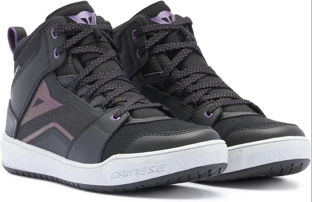 Chaussures Dainese Suburb D-WP Femme 40 Mauve avec Membrane Étanche