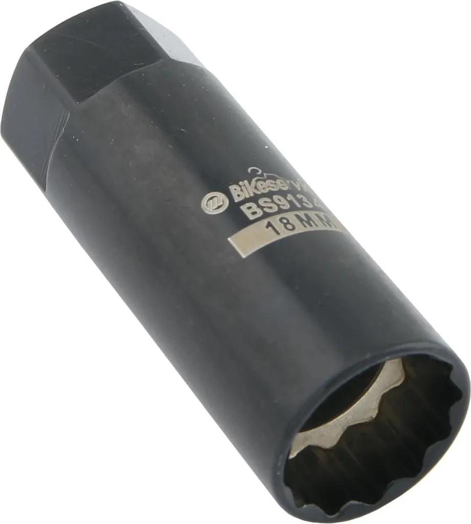 BIKESERVICE Chiave 18mm Bi-Hex - Presa Extra Sottile per Candele
