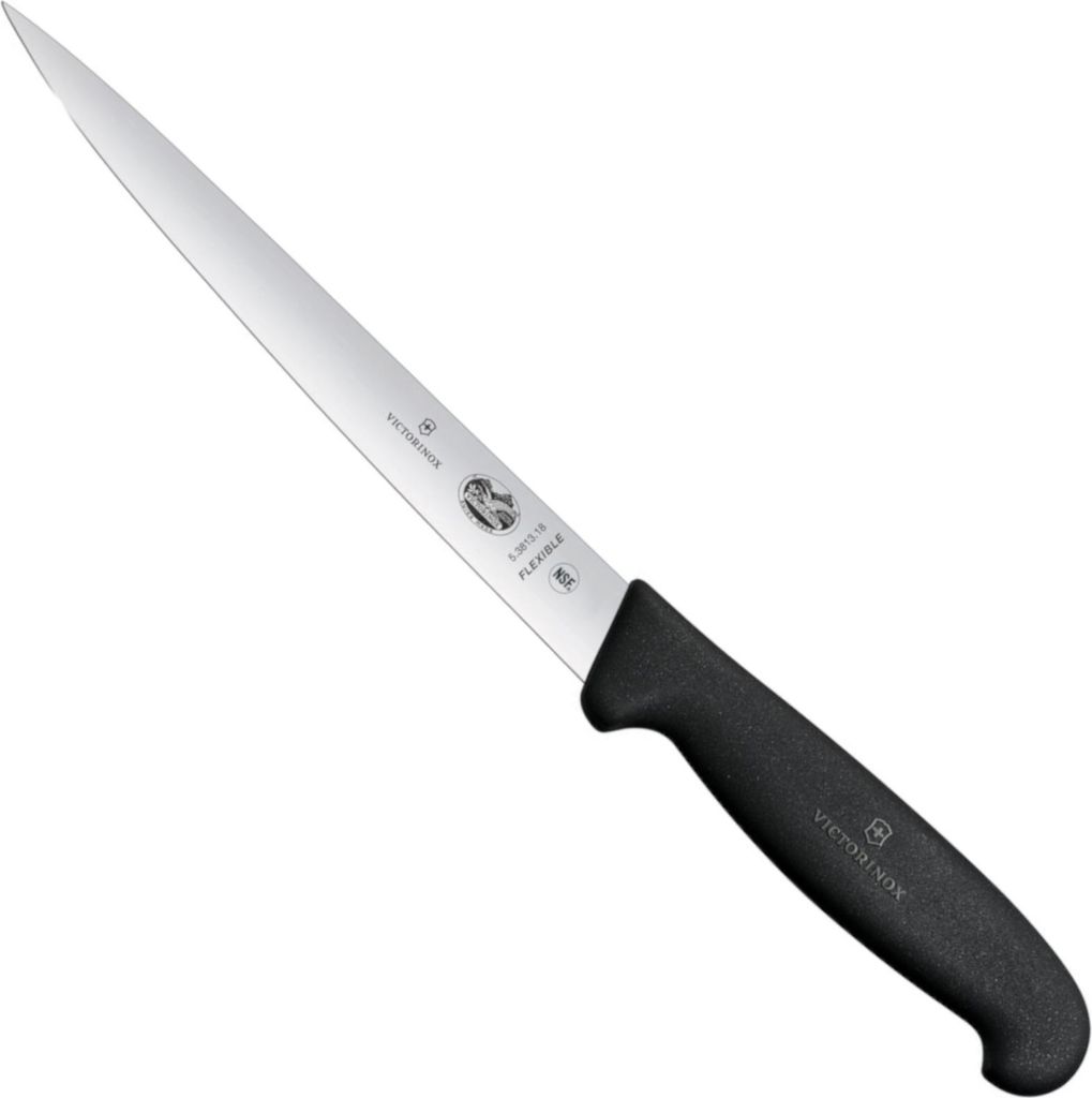 FIBROX flexibles Fischfiletiermesser, Länge 180/310 mm Produktbild 