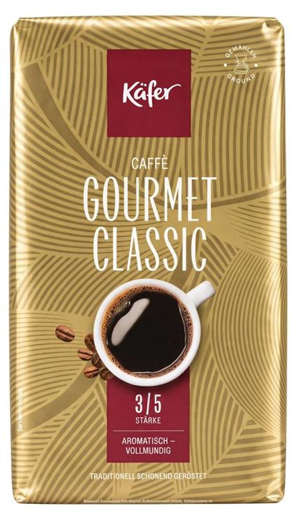 Käfer Caffè Gourmet Classic, caffè macinato, 500g Immagine del prodotto 