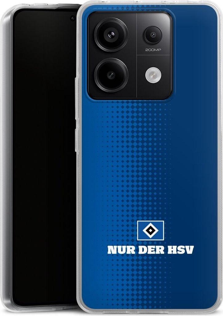 DeinDesign Handyhülle für Xiaomi Redmi Note 13 Pro 5G Silikon Hülle Case Smartphone Schutzhülle HSV Logo Offizielles Lizenzprodukt