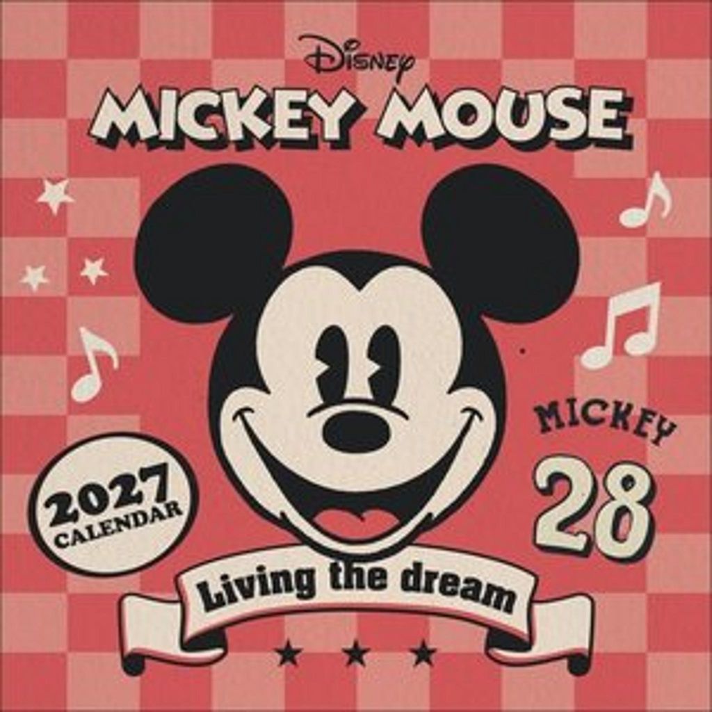 Mickey Classic, brožurovaný kalendář na rok 2027 Obrázek produktu 