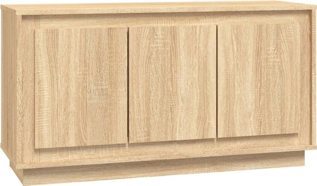 "WINTER SALE"Sideboard - elegante Design - Mehrzweckschrank - Sonoma-Eiche 102x35x55 cm Holzwerkstoff - Kommoden NEU7856042