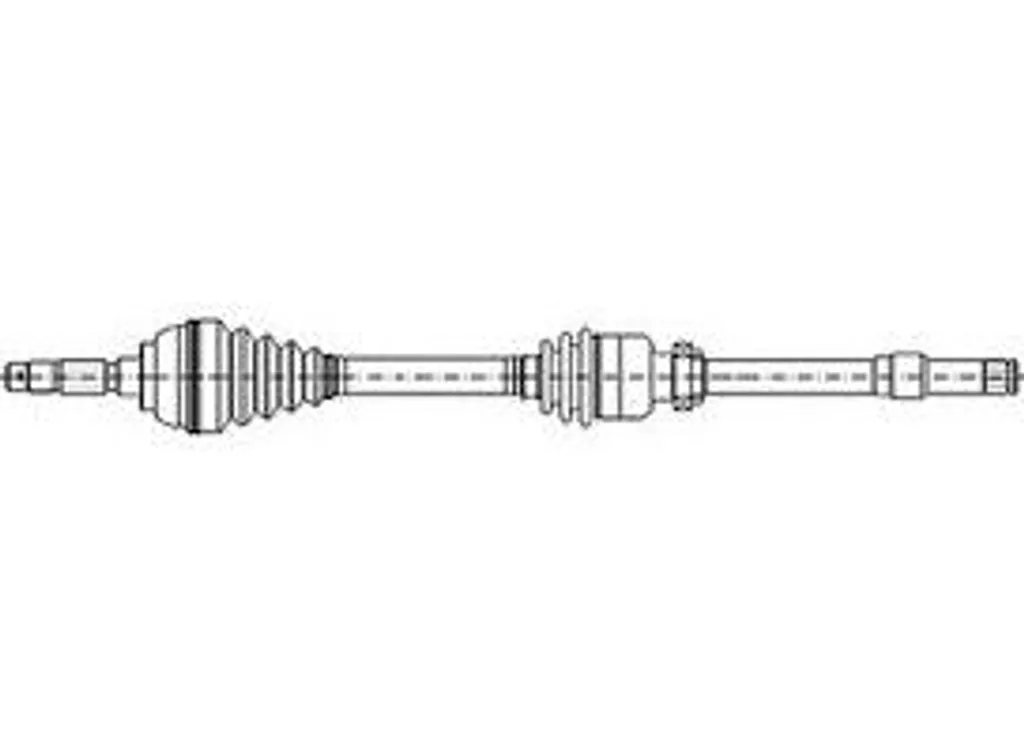Stop bruits cardan Laguna avec Arbre METELLI 17-1236 OE 8200063808 Neuf