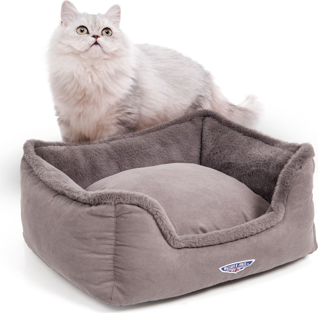 Katzenbett Harmony · das nachhaltige eco-Katzenkörbchen aus recycelten PET-Flaschen · ca. 50 x 40 x 15 cm