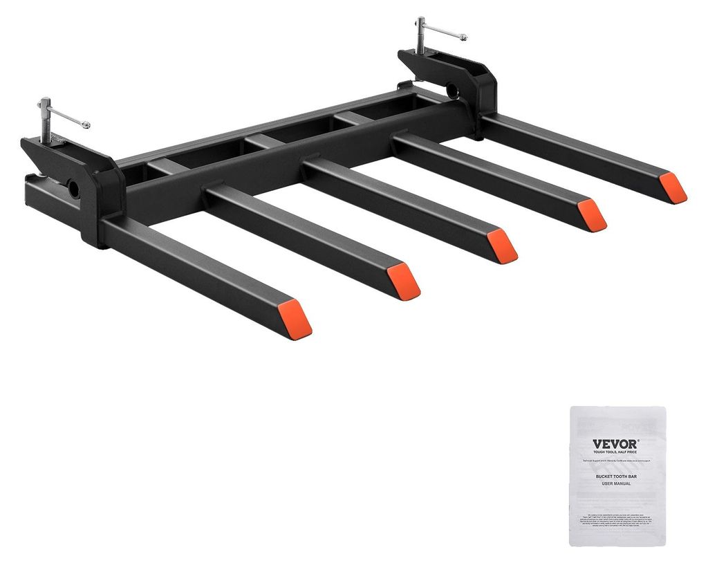 VEVOR: Horquilla para pala de 48 pulgadas, capacidad de Imagen del producto 